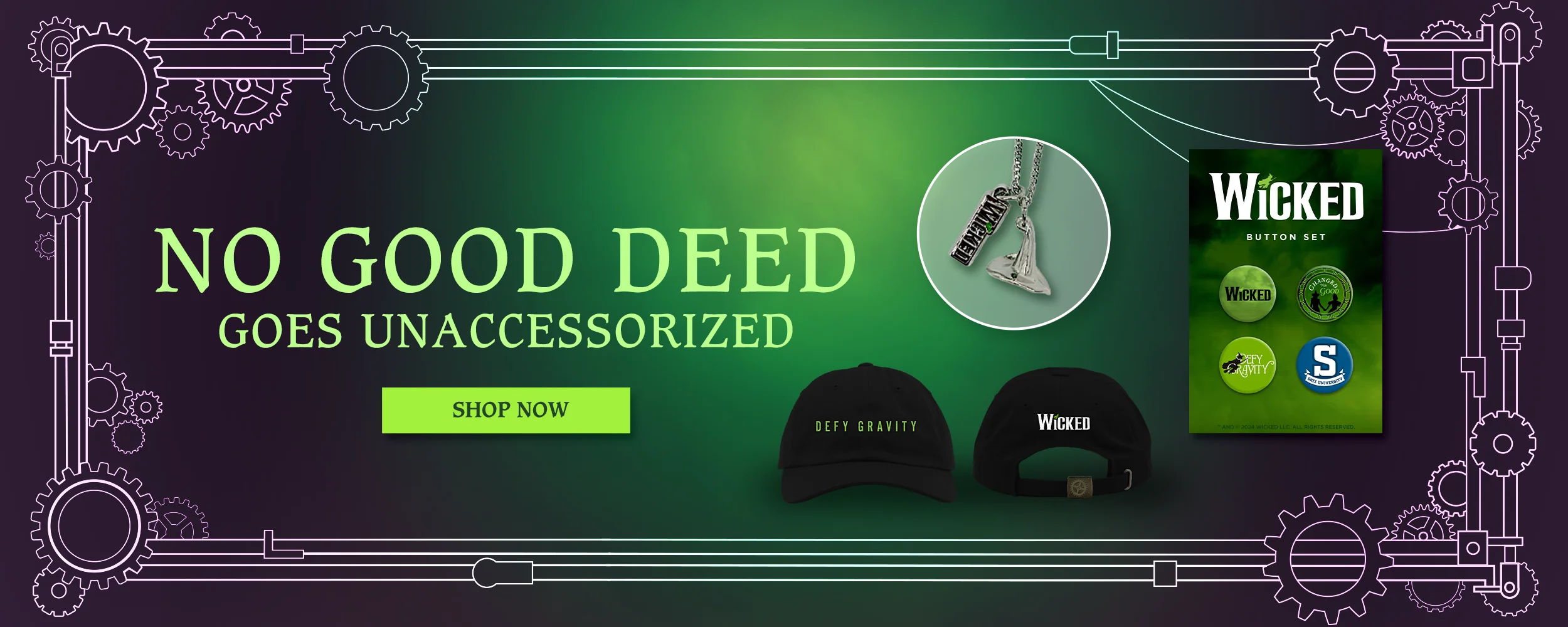 Defy Gravity with Official Gear